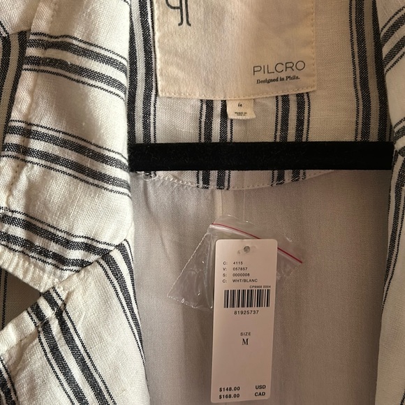 Anthropologie Pilcro Dolman Sleeve striped Blazer! Great for spring and summer! - Picture 4 of 4